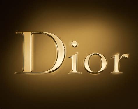 dior gold logo|dior logo background.